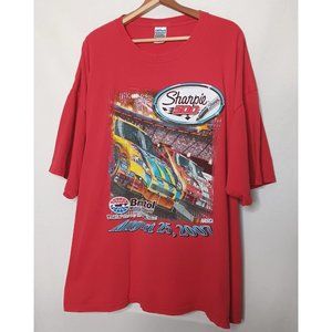NASCAR Bristol Motor Speedway Sharpie 500 2007 Race 3XL T Shirt Red Auto RacingG